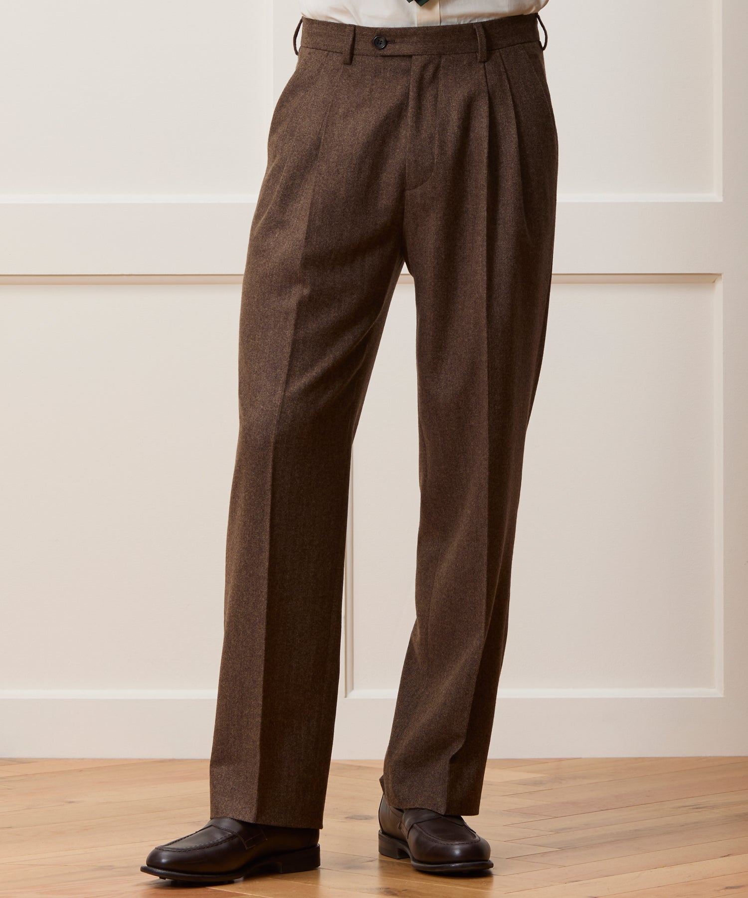 Italian Flannel Herringbone Wythe Suit - Image 6