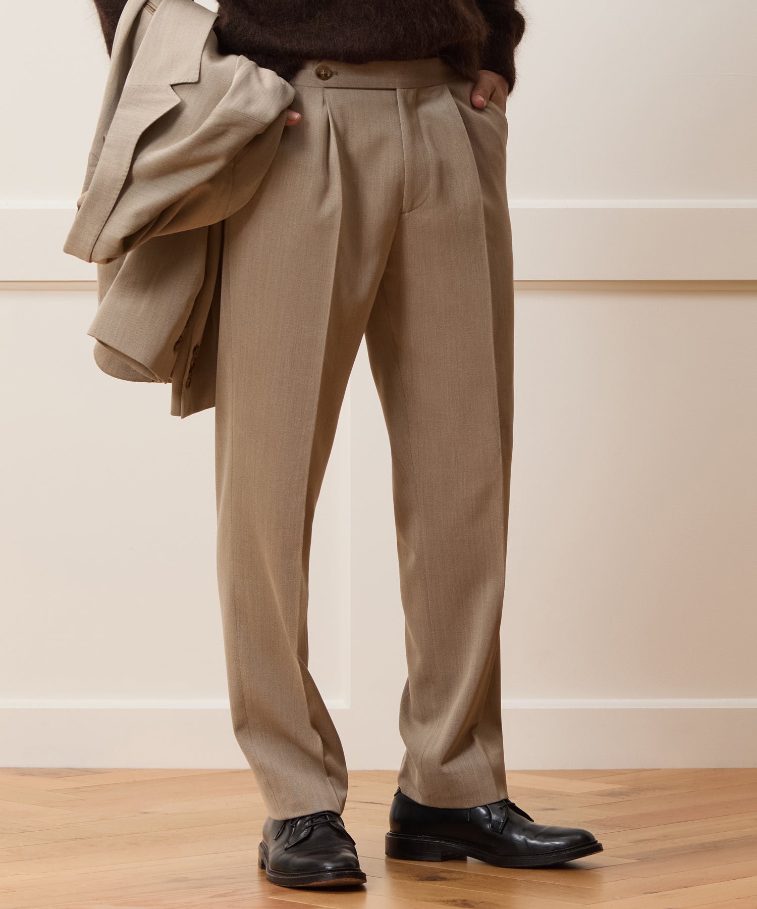 Italian Cavalry Twill Madison Suit - Image 5