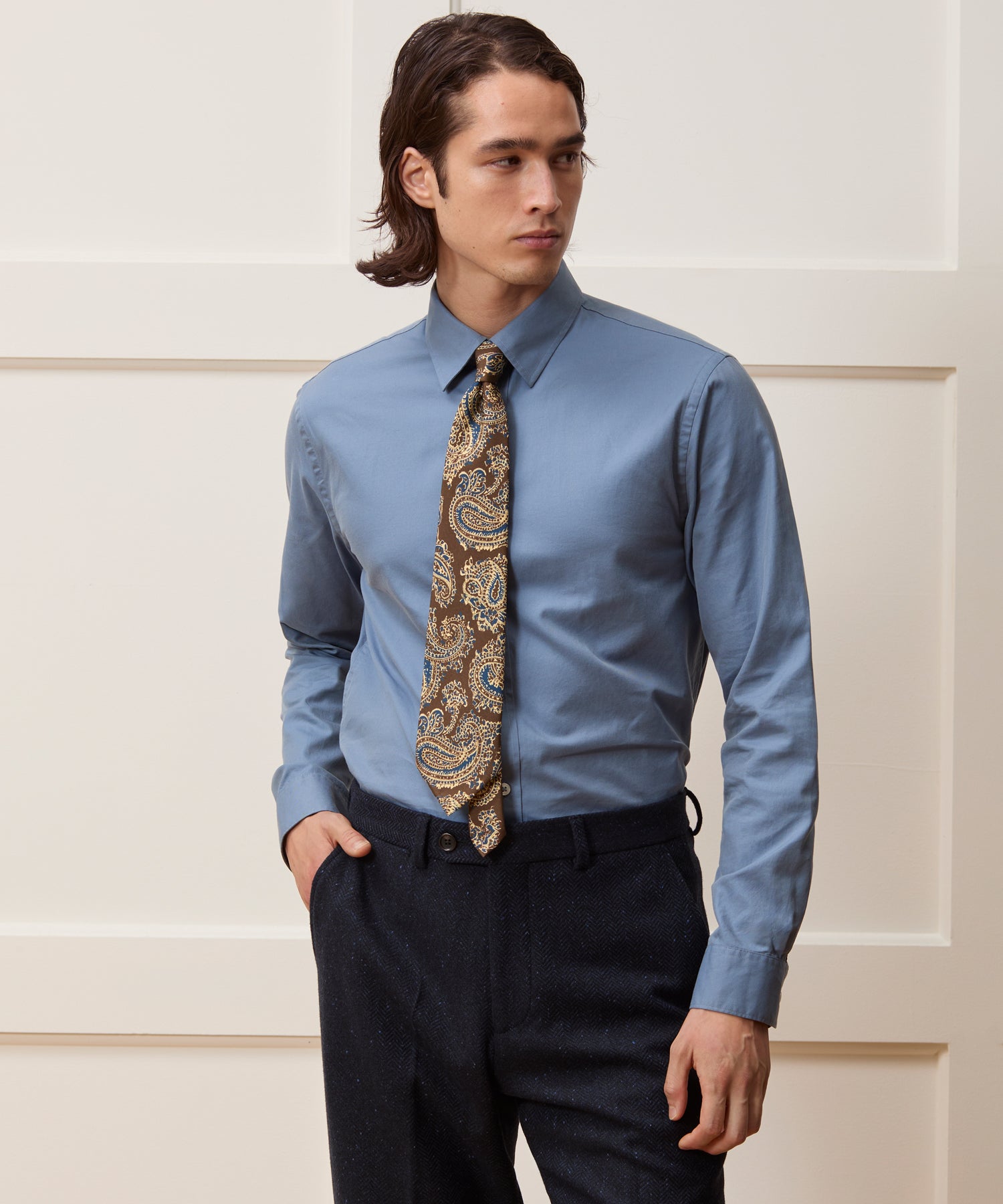 Italian Silk Paisley Tie - Image 3