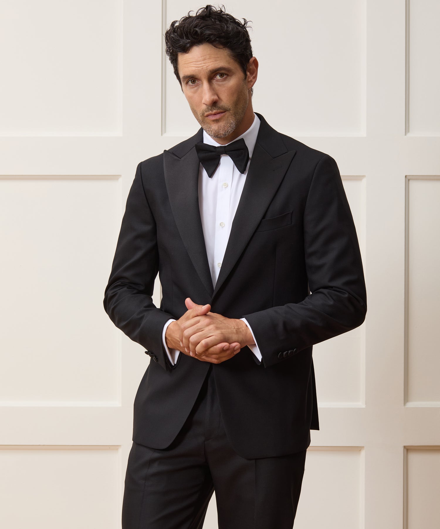 Straight Fit Italian Wool Tuxedo - Image 2