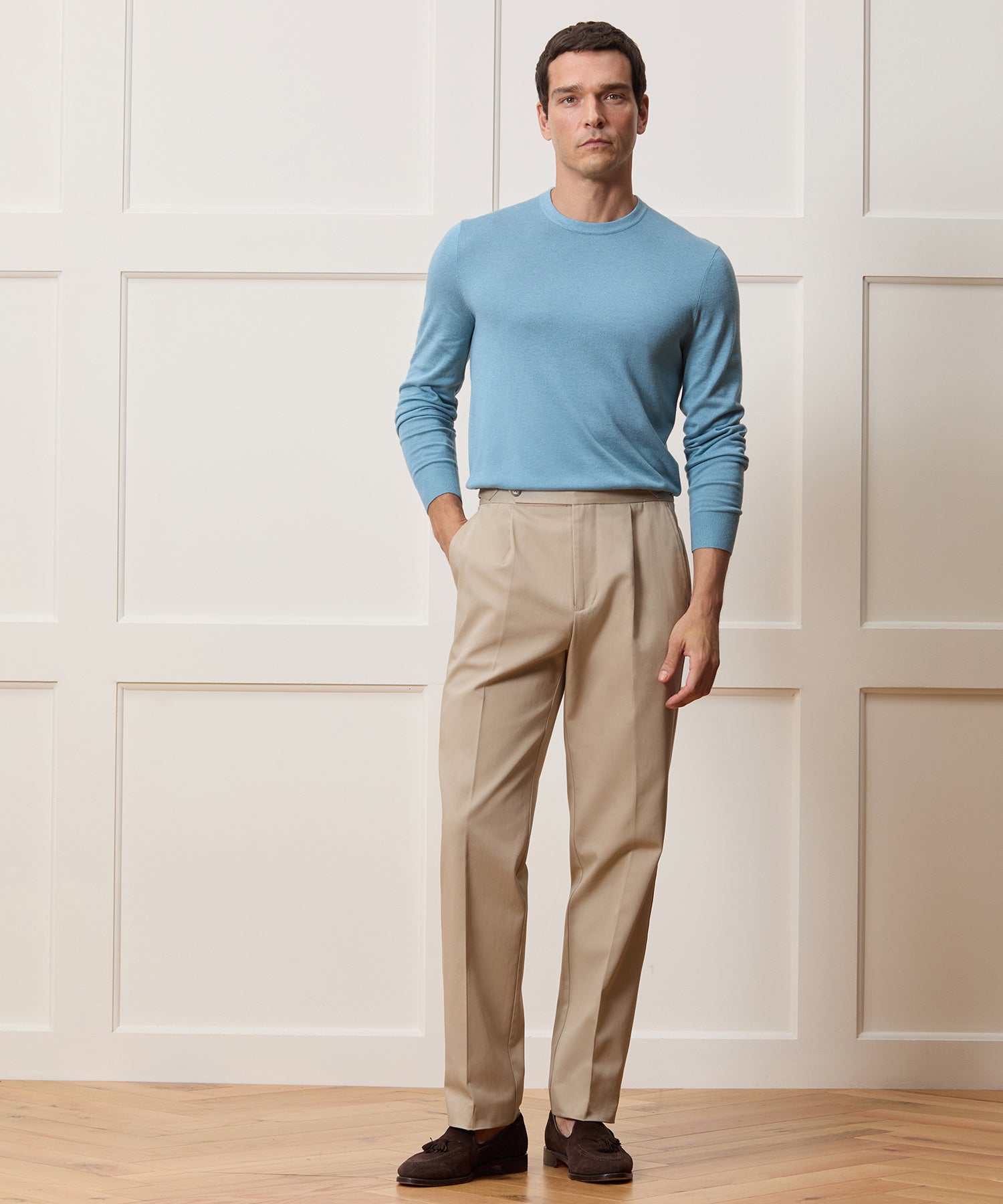 Silk-Cashmere Crewneck Sweater - Image 3