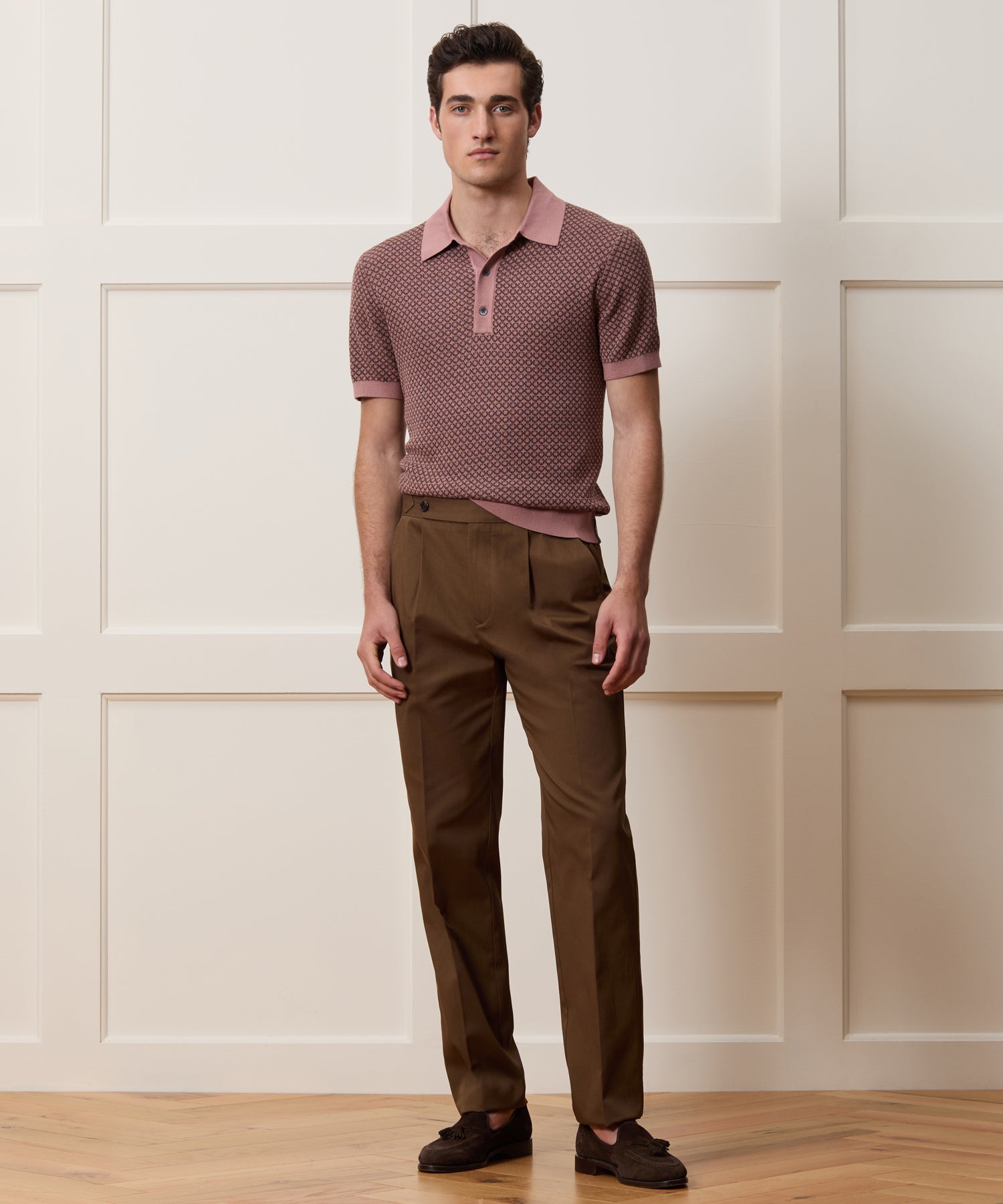 Silk-Cotton Sweater Polo - Image 3