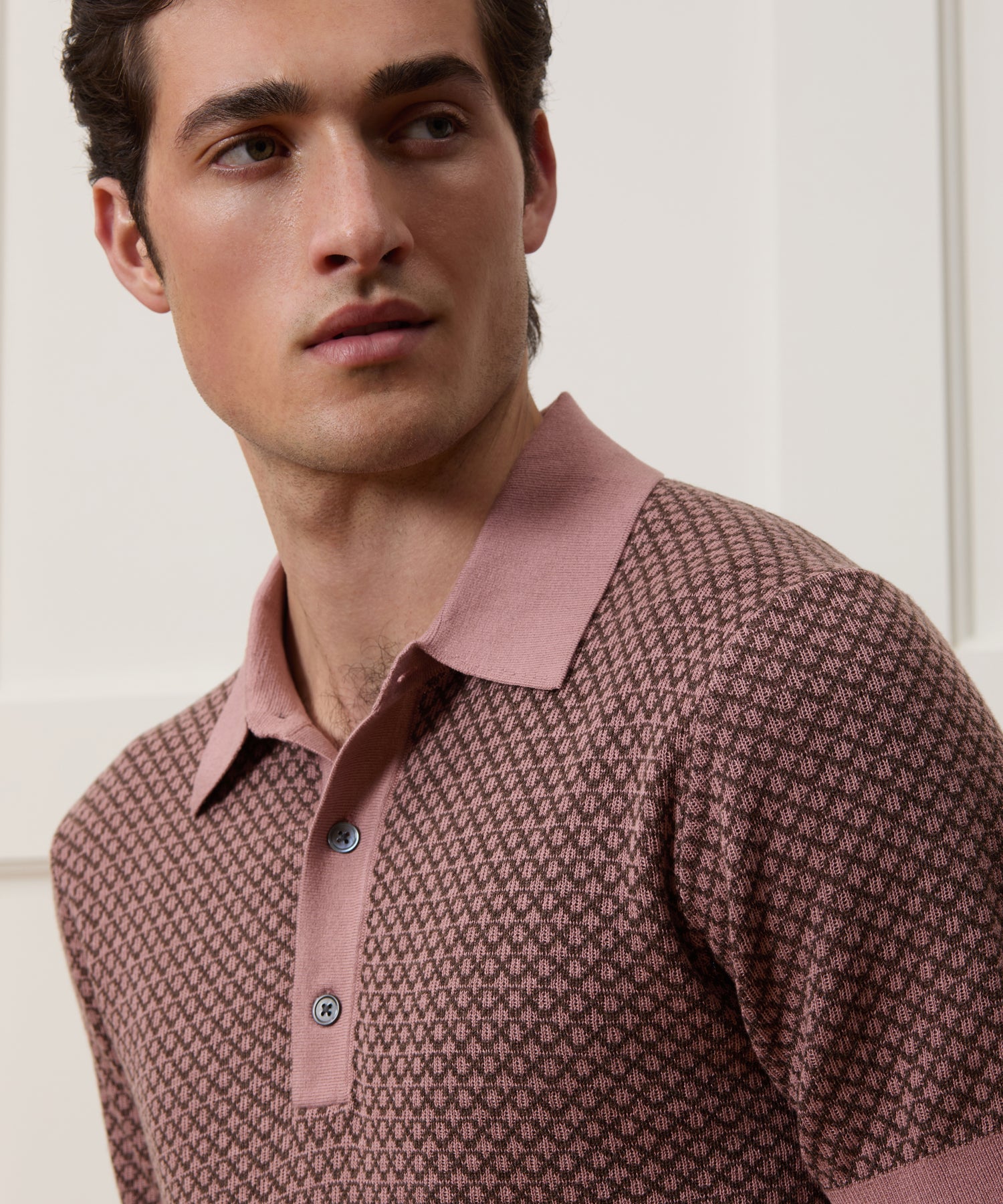 Silk-Cotton Sweater Polo - Image 4