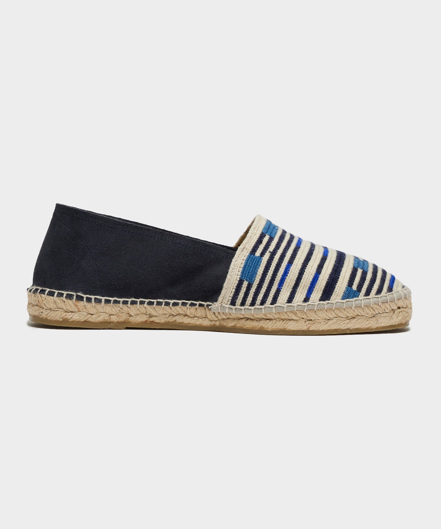 Guan??bana Patterned Espadrille in Lagoon