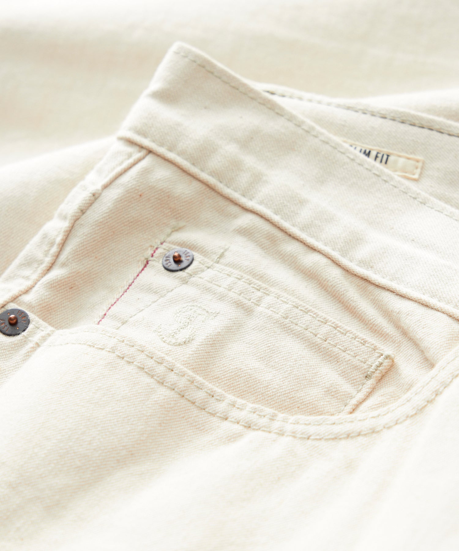 Slim Lightweight Japanese Selvedge Jean in Canvas - Image 3