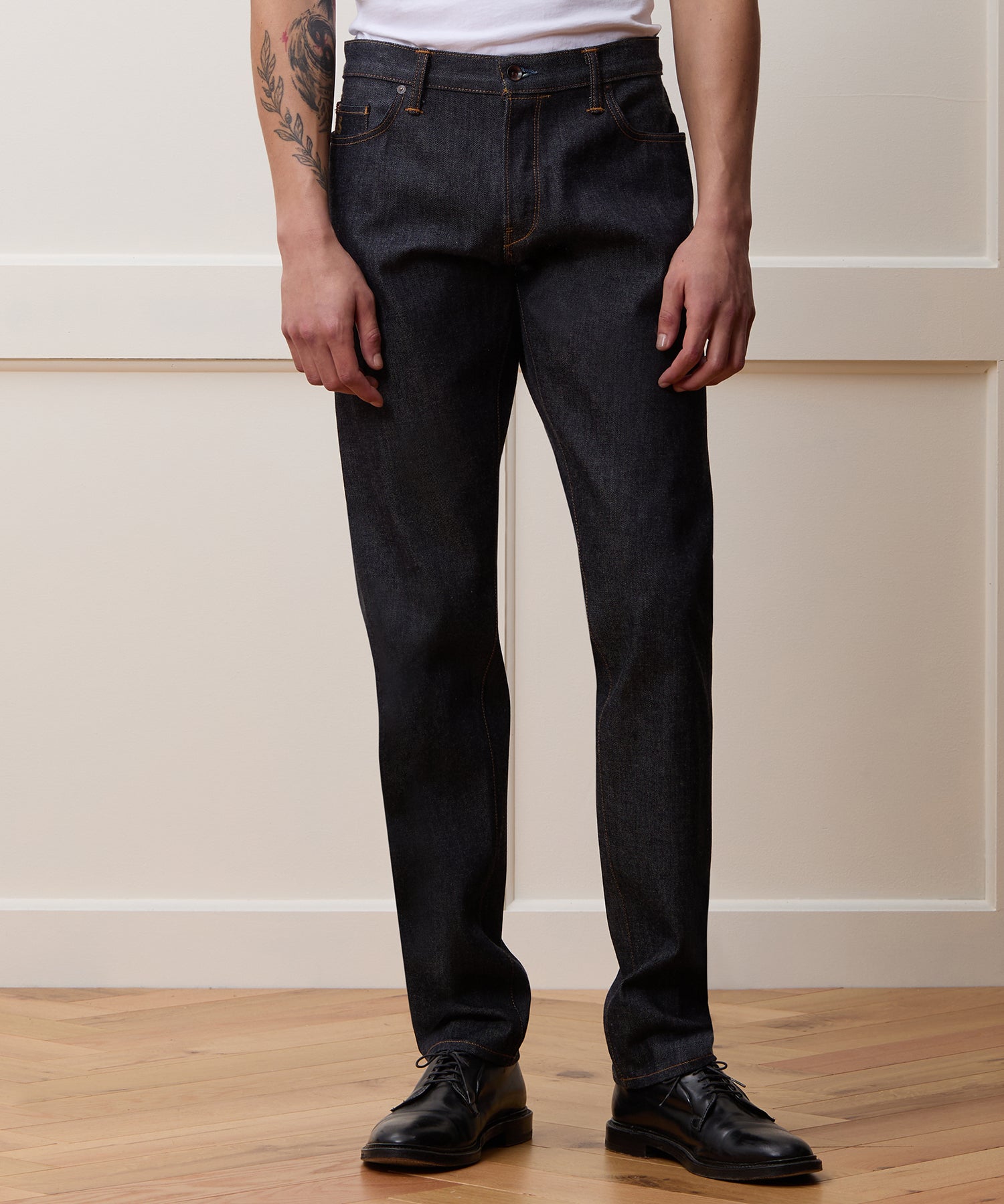 Made In USA Slim Selvedge Jean in Indigo - Image 2