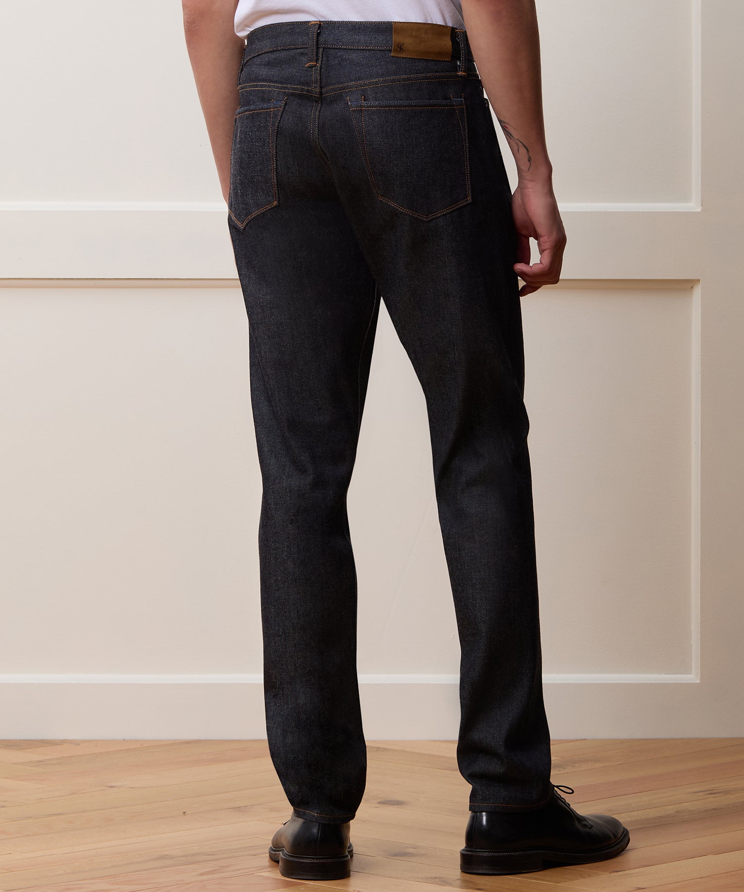 Made In USA Slim Selvedge Jean in Indigo - Image 5