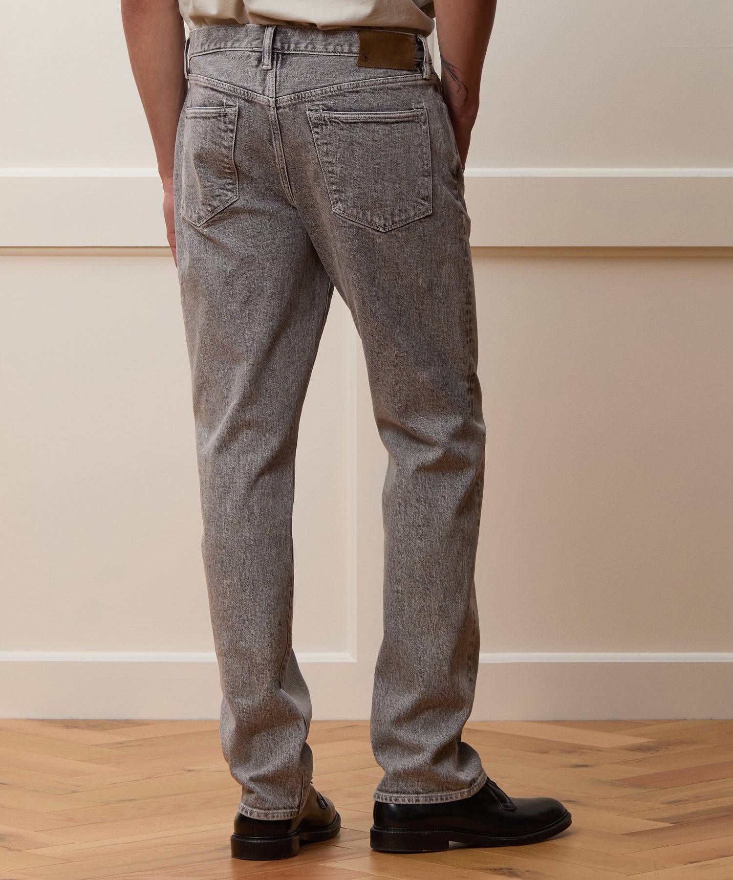 Straight Fit Selvedge Jean - Image 4