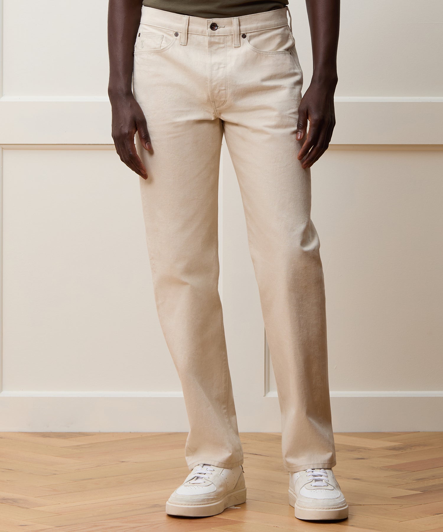 Straight Fit Lightweight Japanese Selvedge Jean in Canvas - Image 2