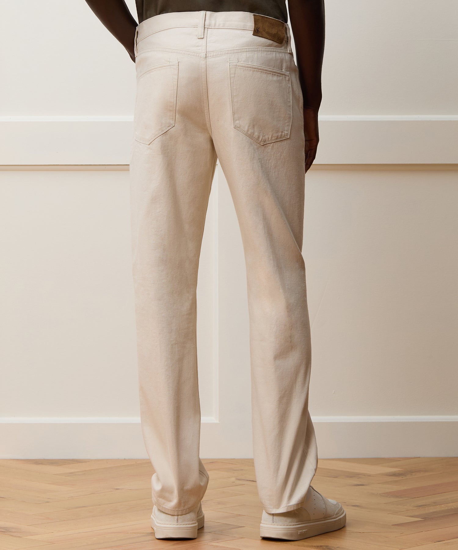 Straight Fit Lightweight Japanese Selvedge Jean in Canvas - Image 4