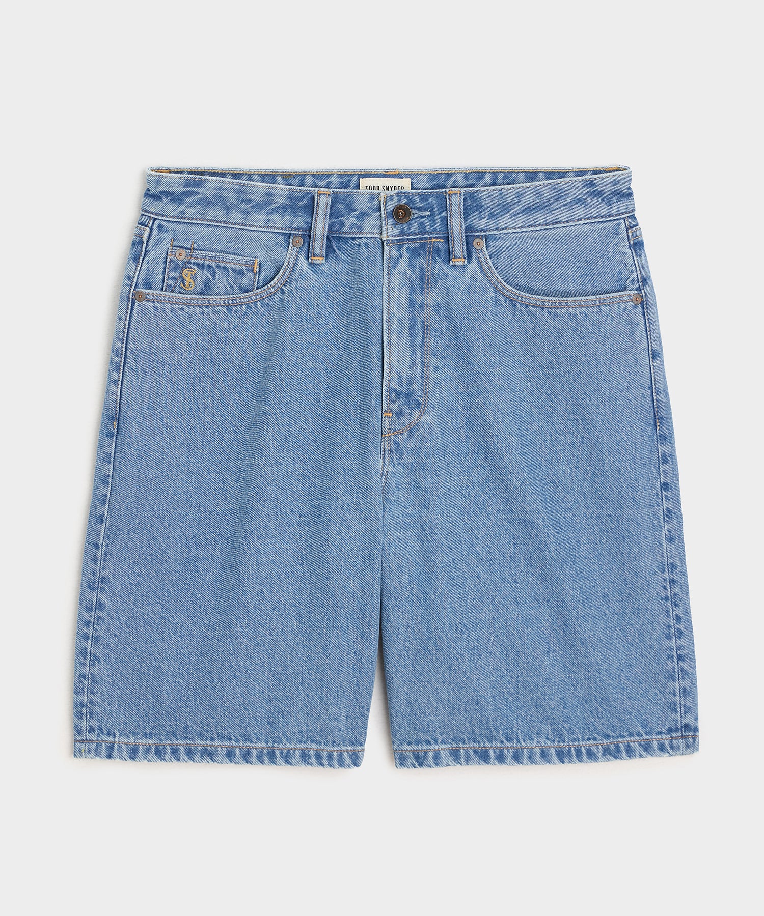 8 Relaxed Denim Short