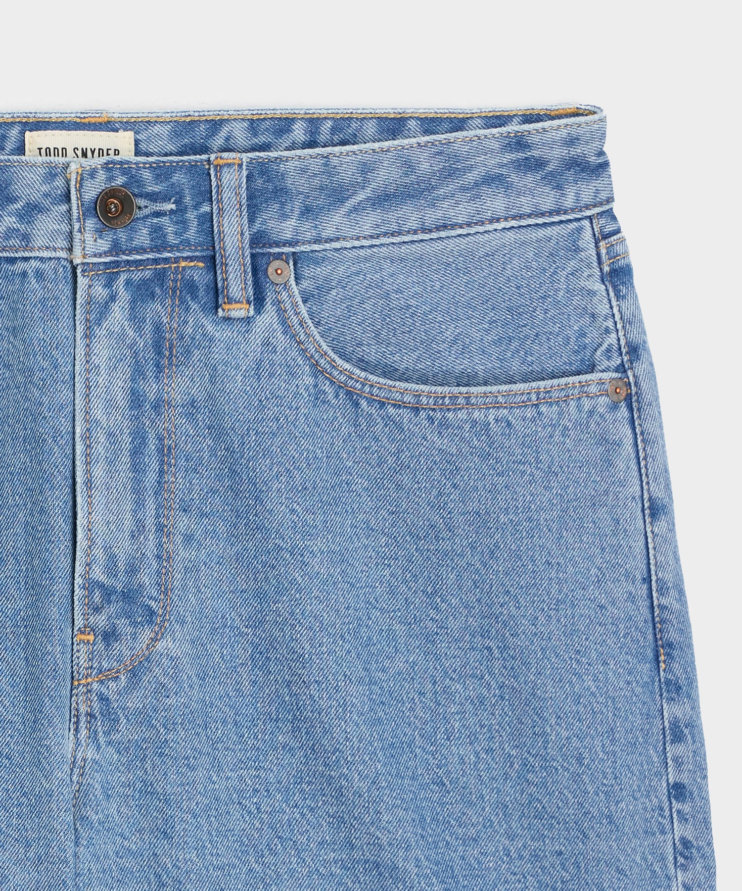 8 Relaxed Denim Short - Image 4