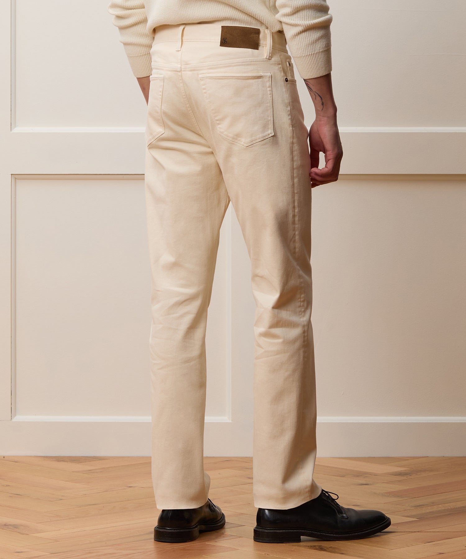 Straight Fit 5-Pocket Chino - Image 4