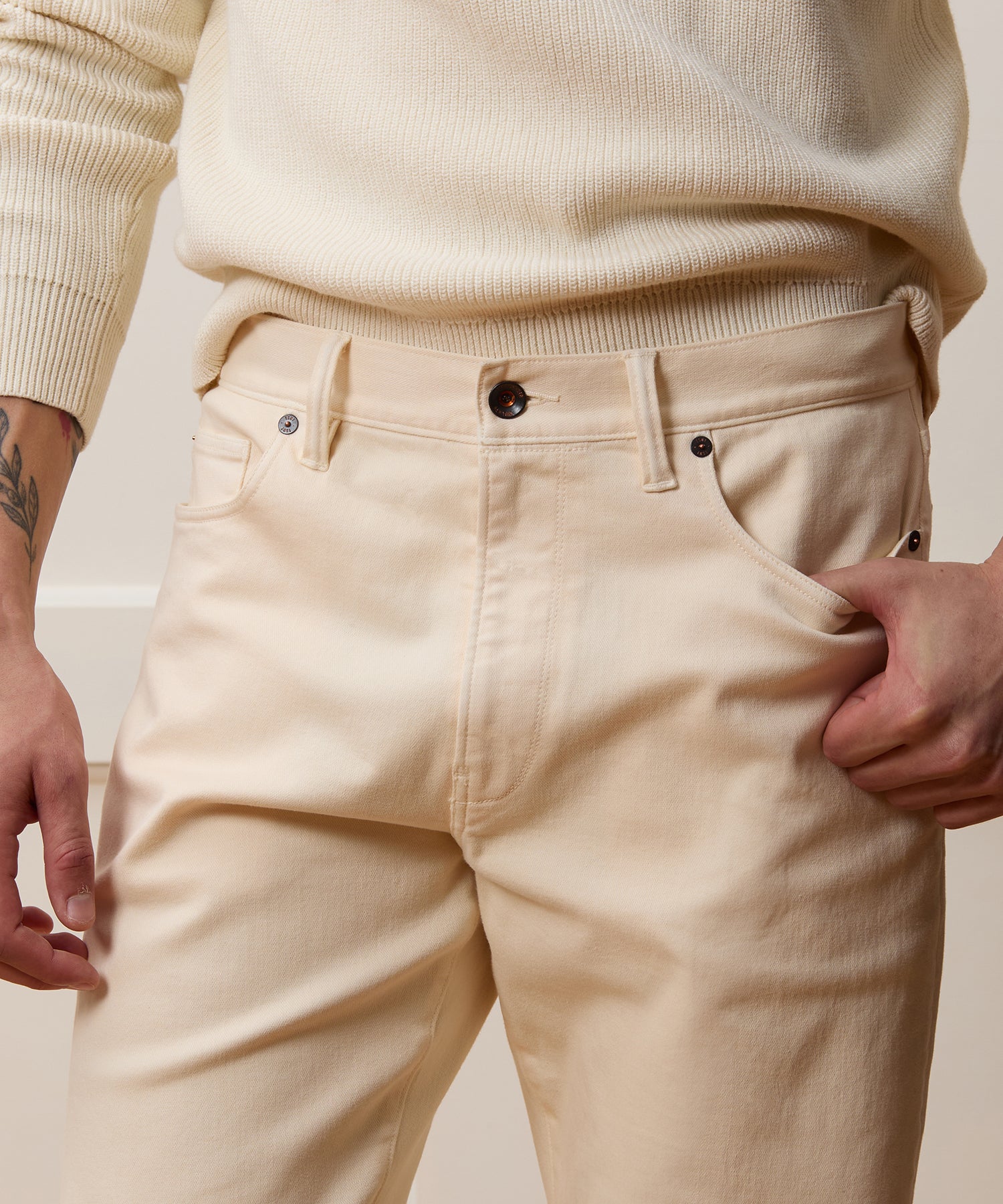 Straight Fit 5-Pocket Chino - Image 5