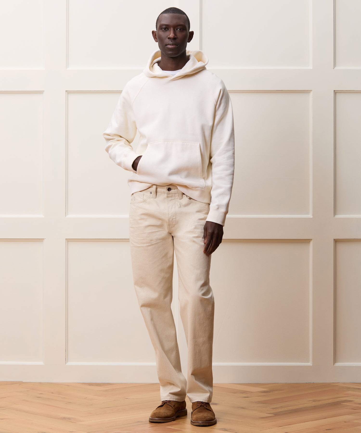 Straight Fit Lightweight Japanese Selvedge Jean in Canvas - Image 3