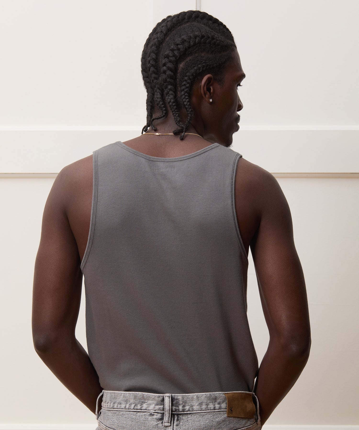 Slim Ribbed Tank - Image 5
