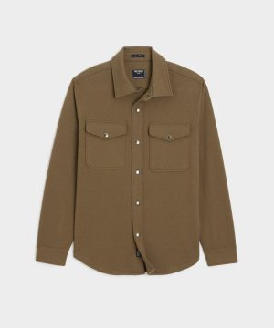 Knit Military Shirt