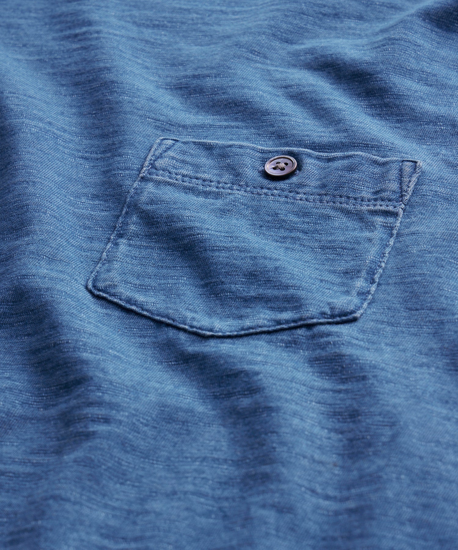 The Bleached Indigo Long Sleeve Tee - Image 2