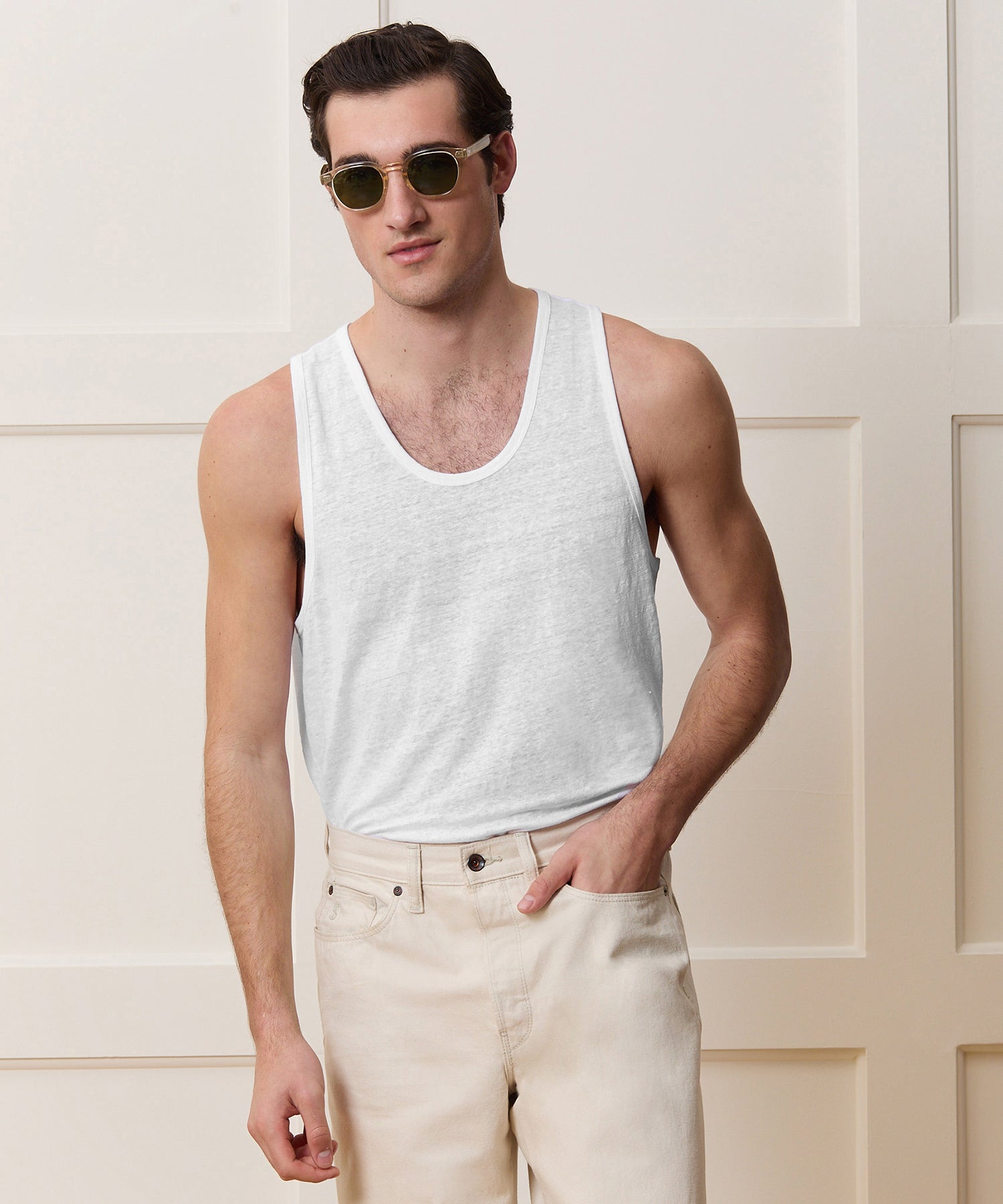 Linen Tank Top - Image 2