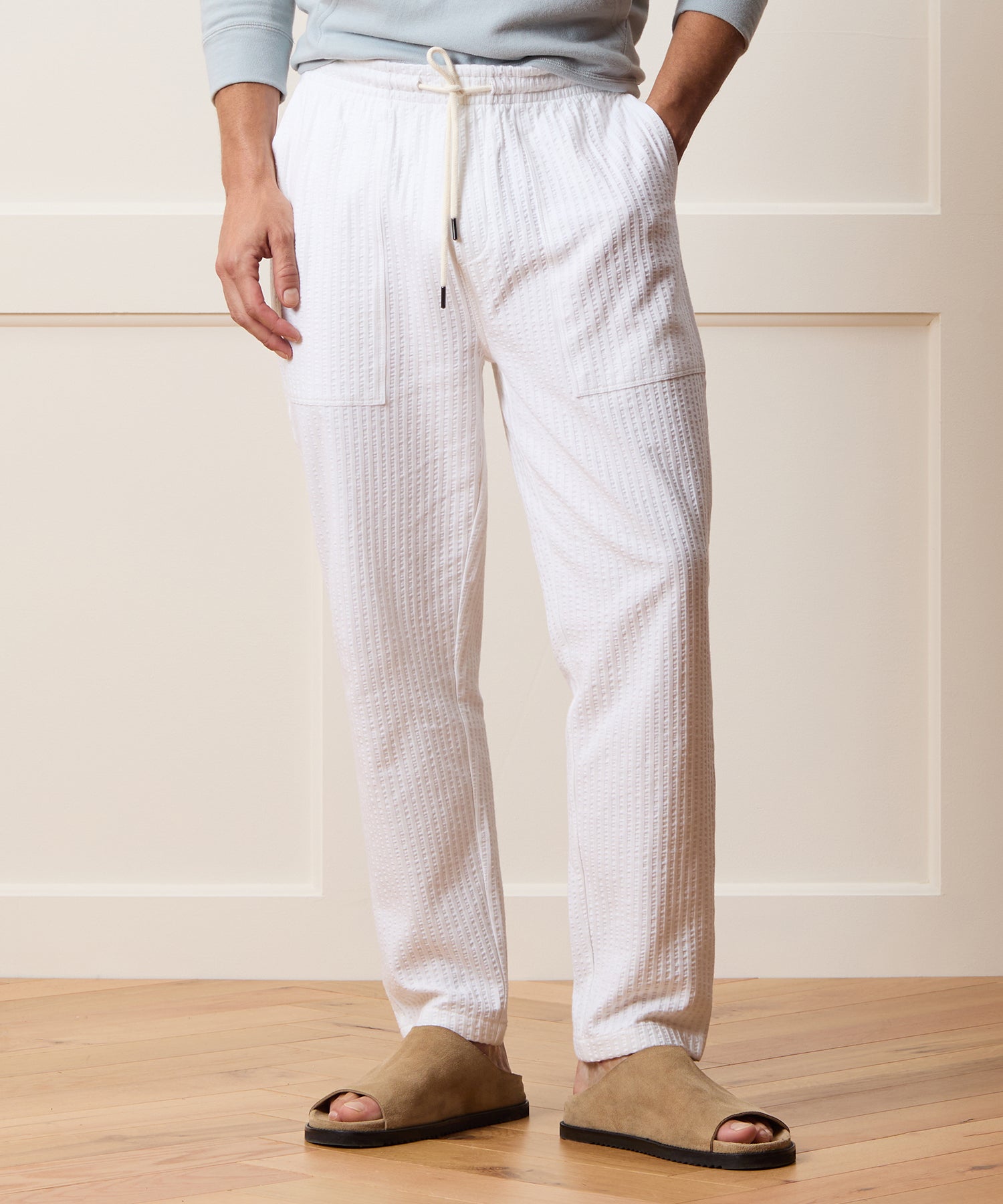 Relaxed Seersucker Pant - Image 2