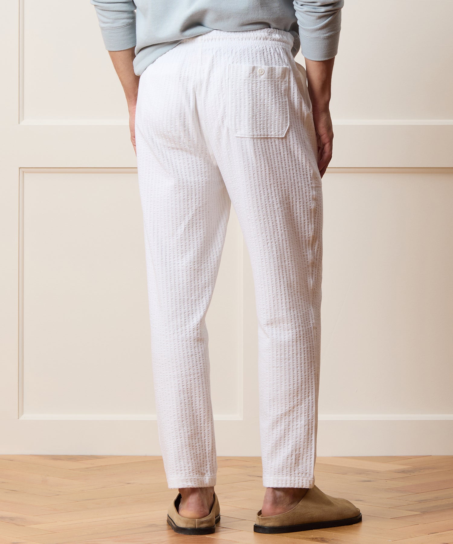 Relaxed Seersucker Pant - Image 4