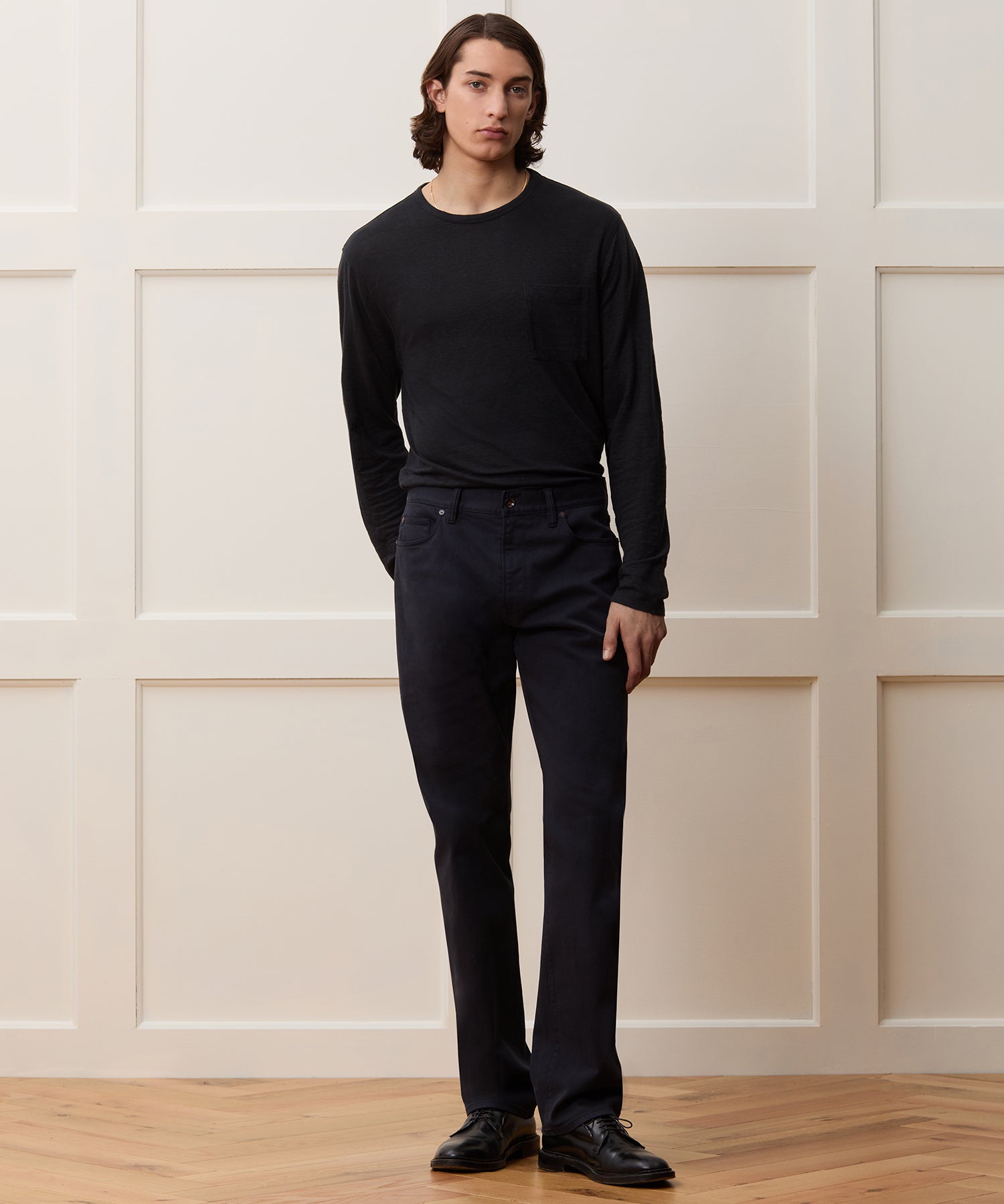 Linen Jersey Pocket Tee - Image 3