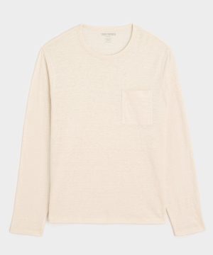 Linen Jersey Pocket Tee