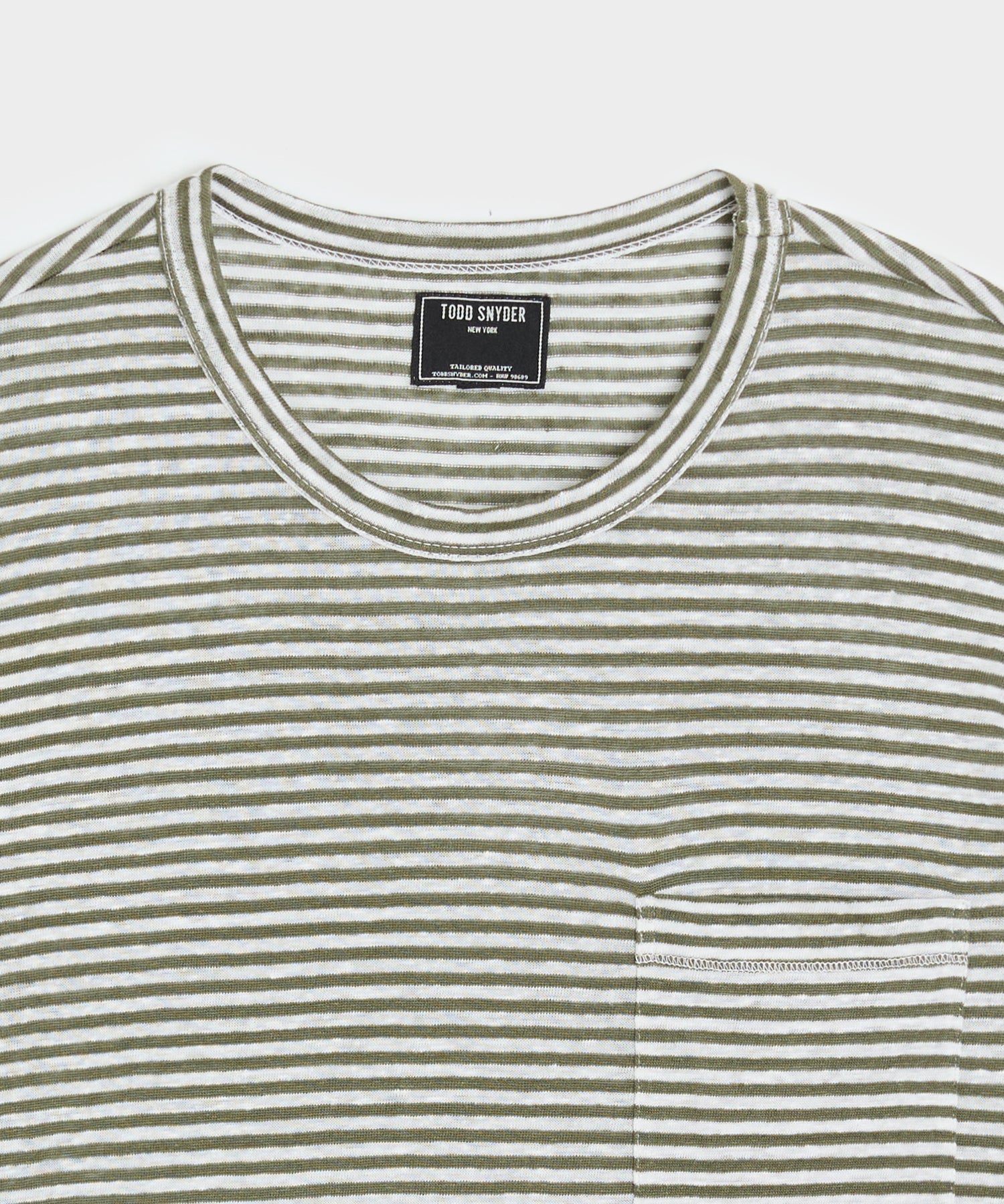 Linen Pocket Tee - Image 2