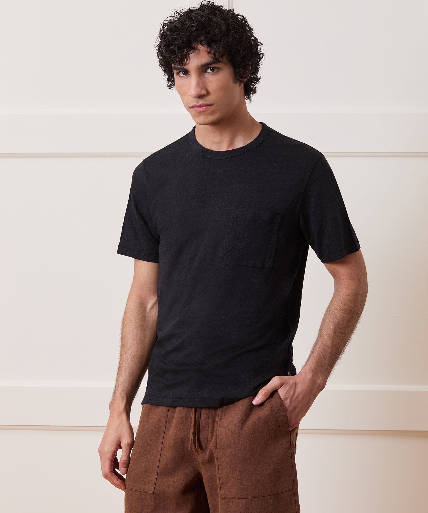 Linen Pocket Tee - Image 2