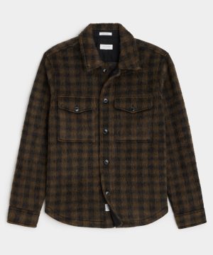 Buffalo Check Mohair Overshirt