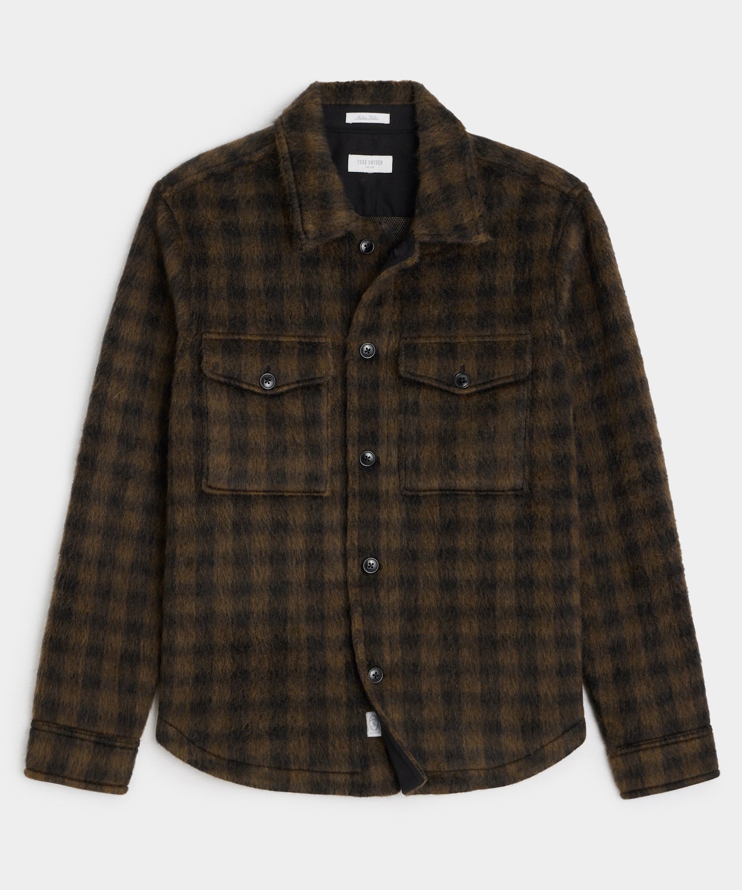 Buffalo Check Mohair Overshirt
