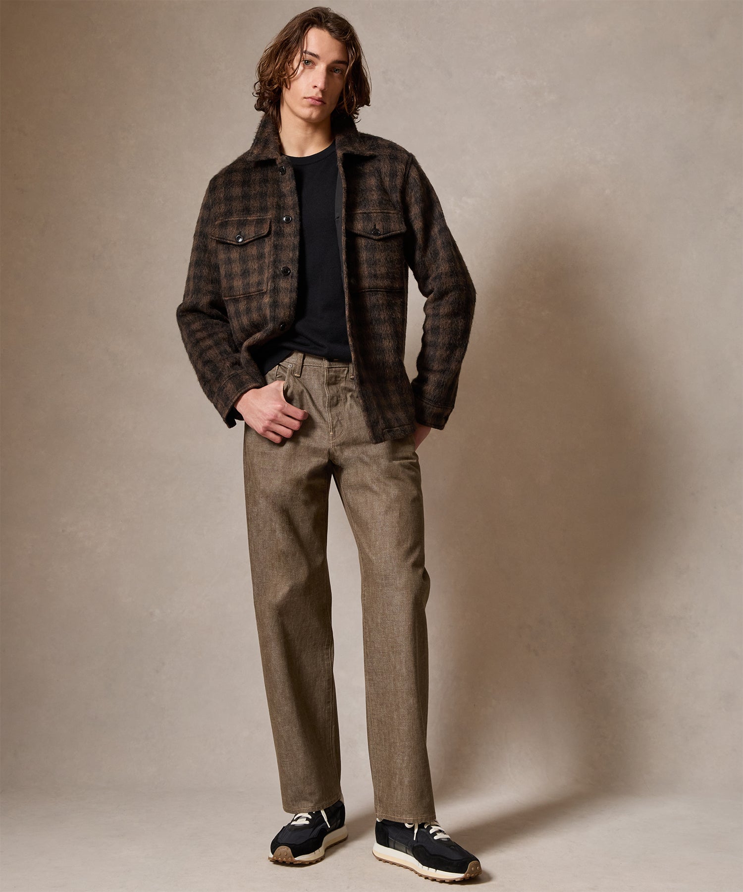 Relaxed Lightweight Japanese Selvedge Jean in Whiskey - Image 7