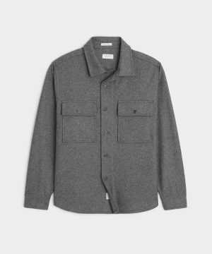 Knit Cashmere Overshirt