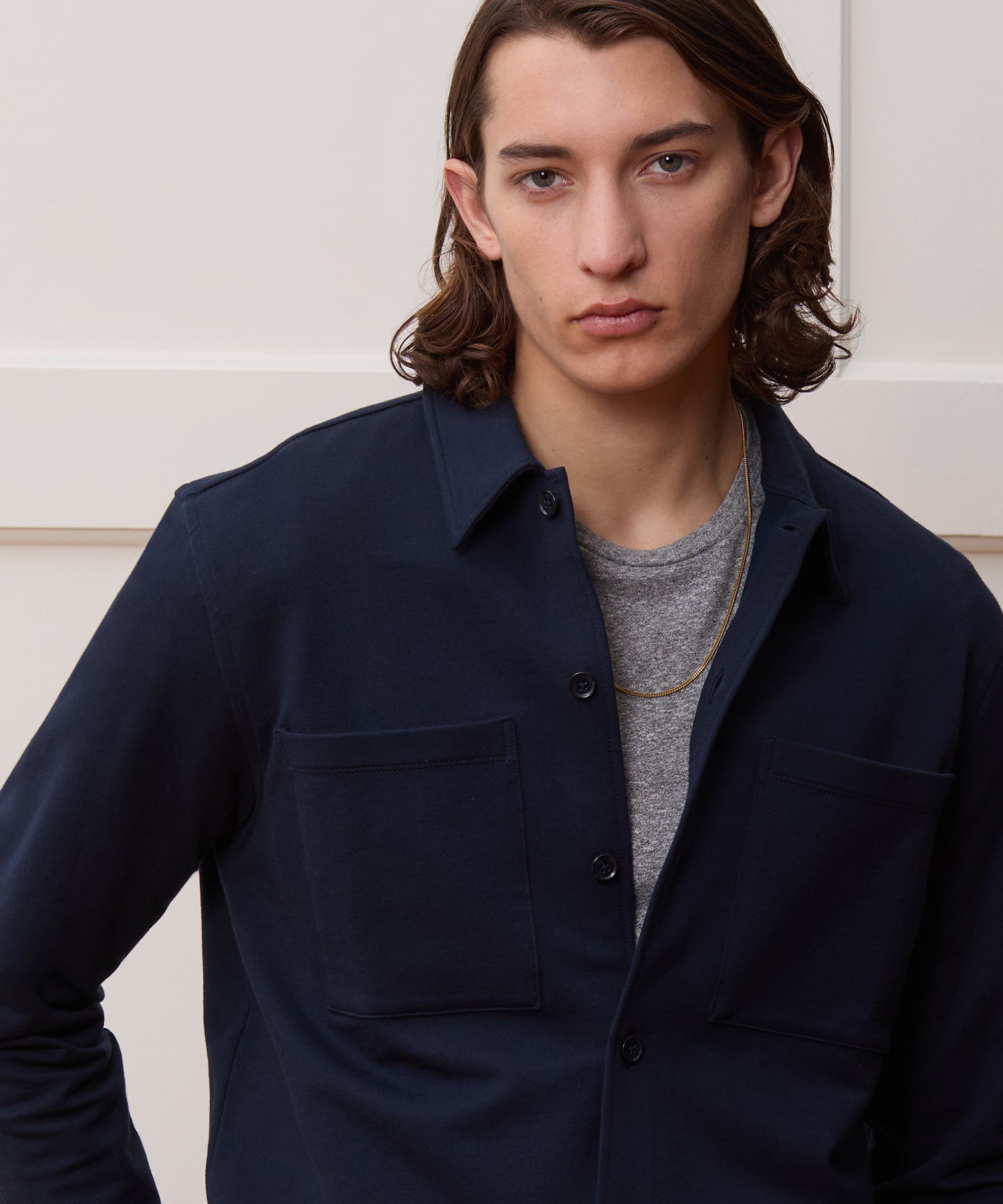 Travel Terry Two-Pocket Shirt - Image 4