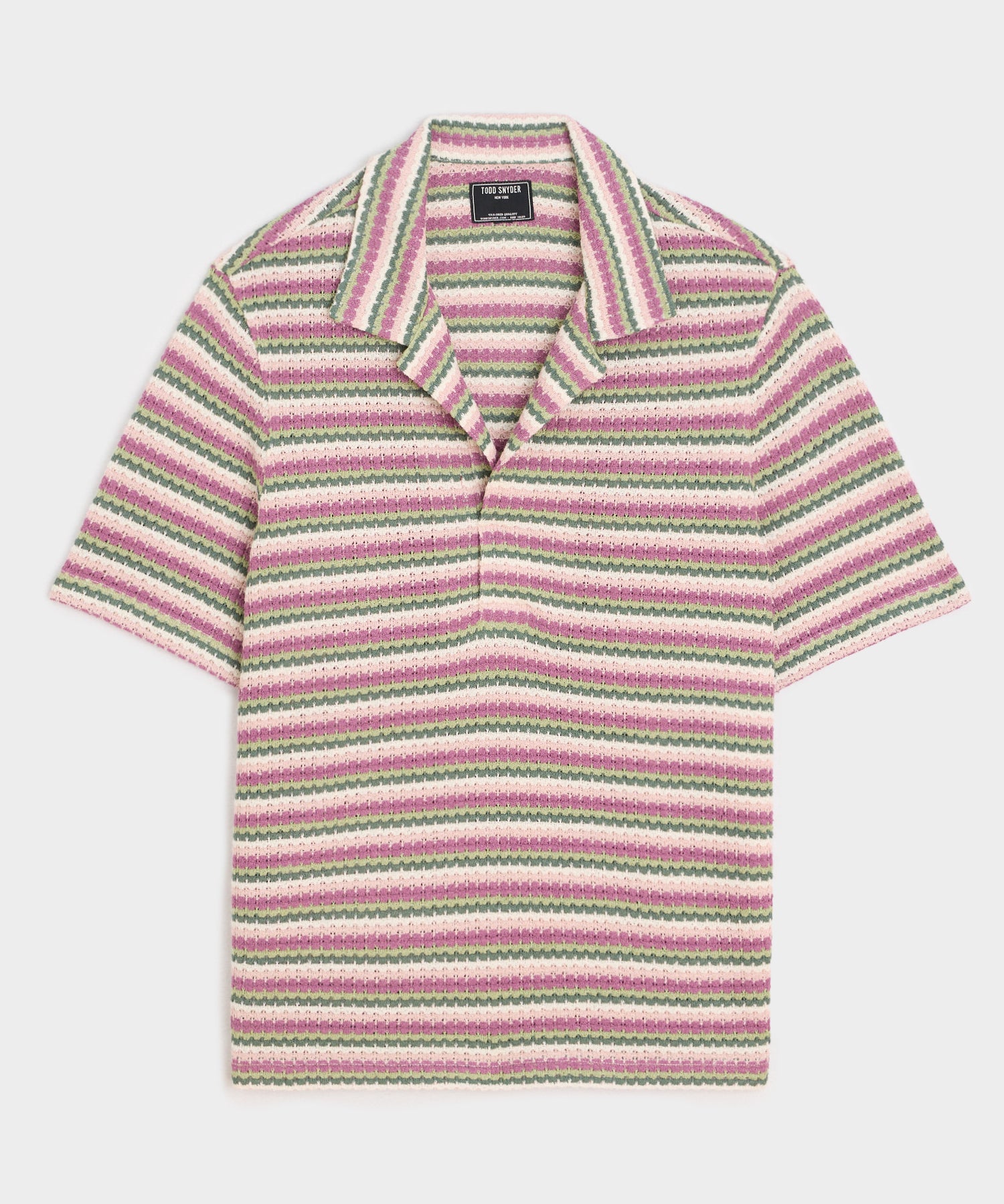 Relaxed Striped Montauk Polo