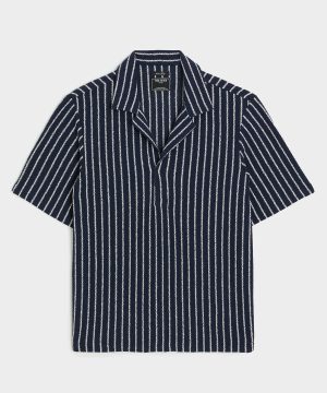 Relaxed Boucle Montauk Polo