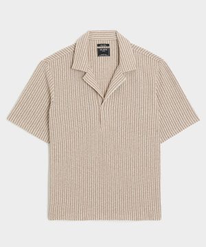 Relaxed Boucle Montauk Polo