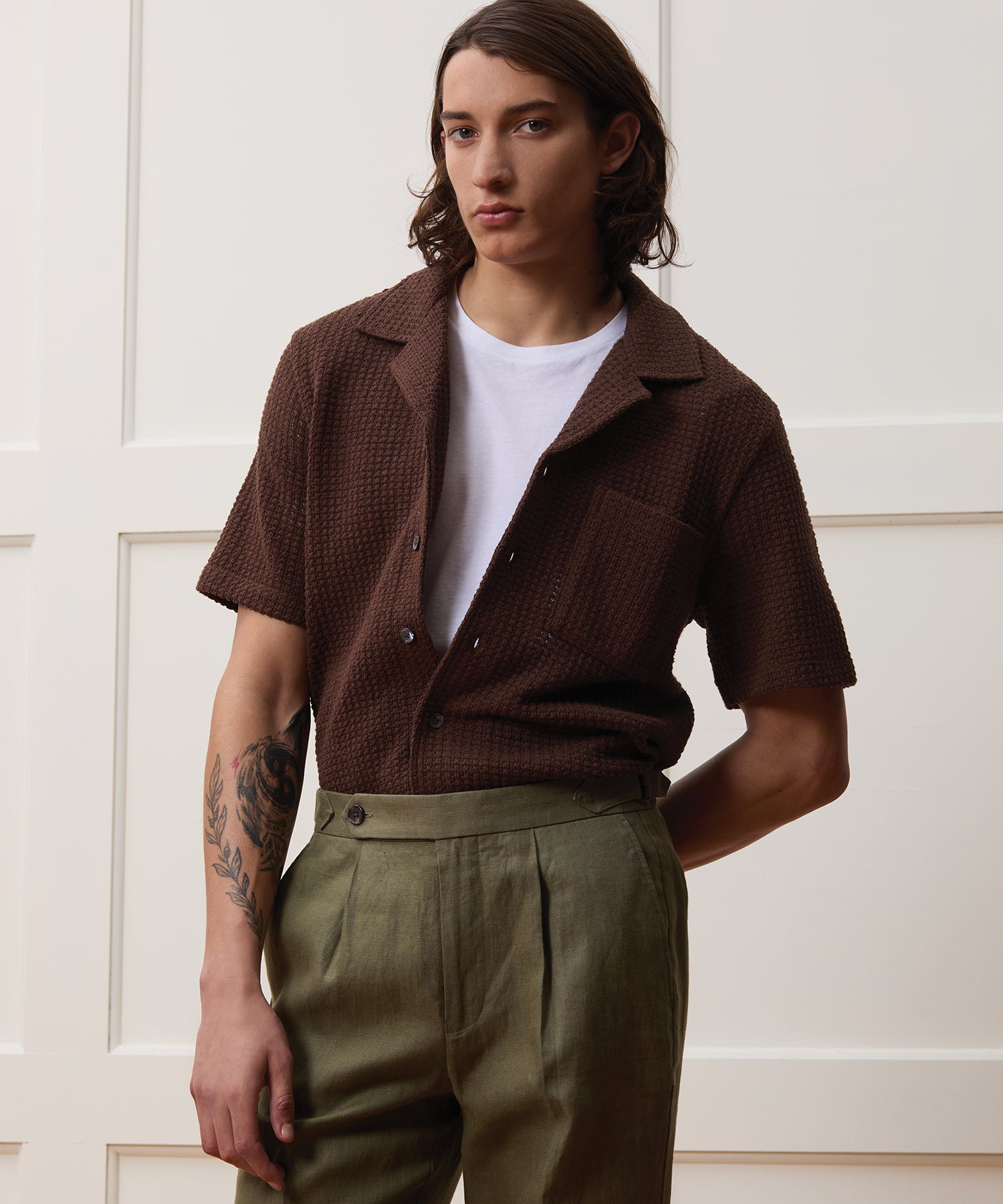 Relaxed Textured Cabana Polo - Image 2