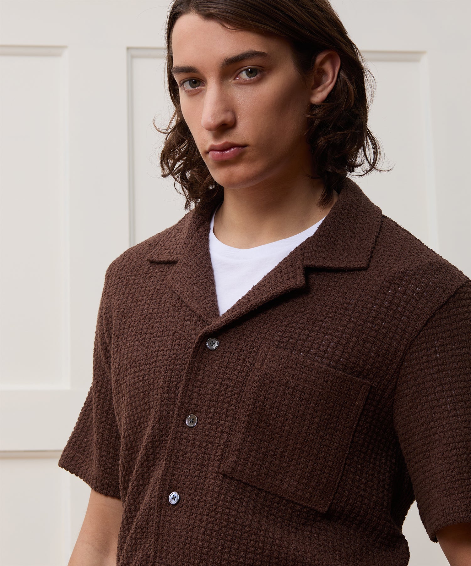 Relaxed Textured Cabana Polo - Image 4