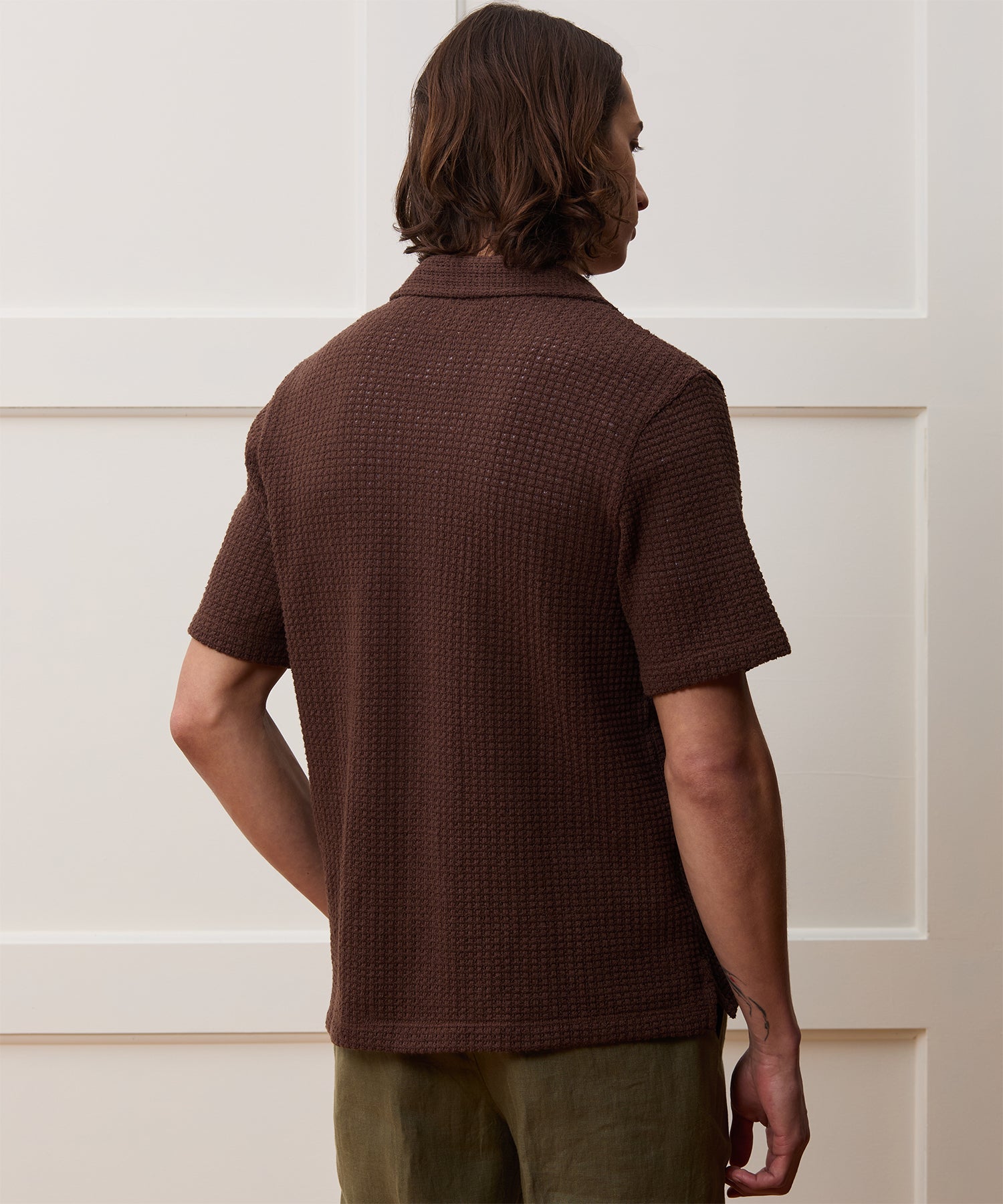 Relaxed Textured Cabana Polo - Image 5