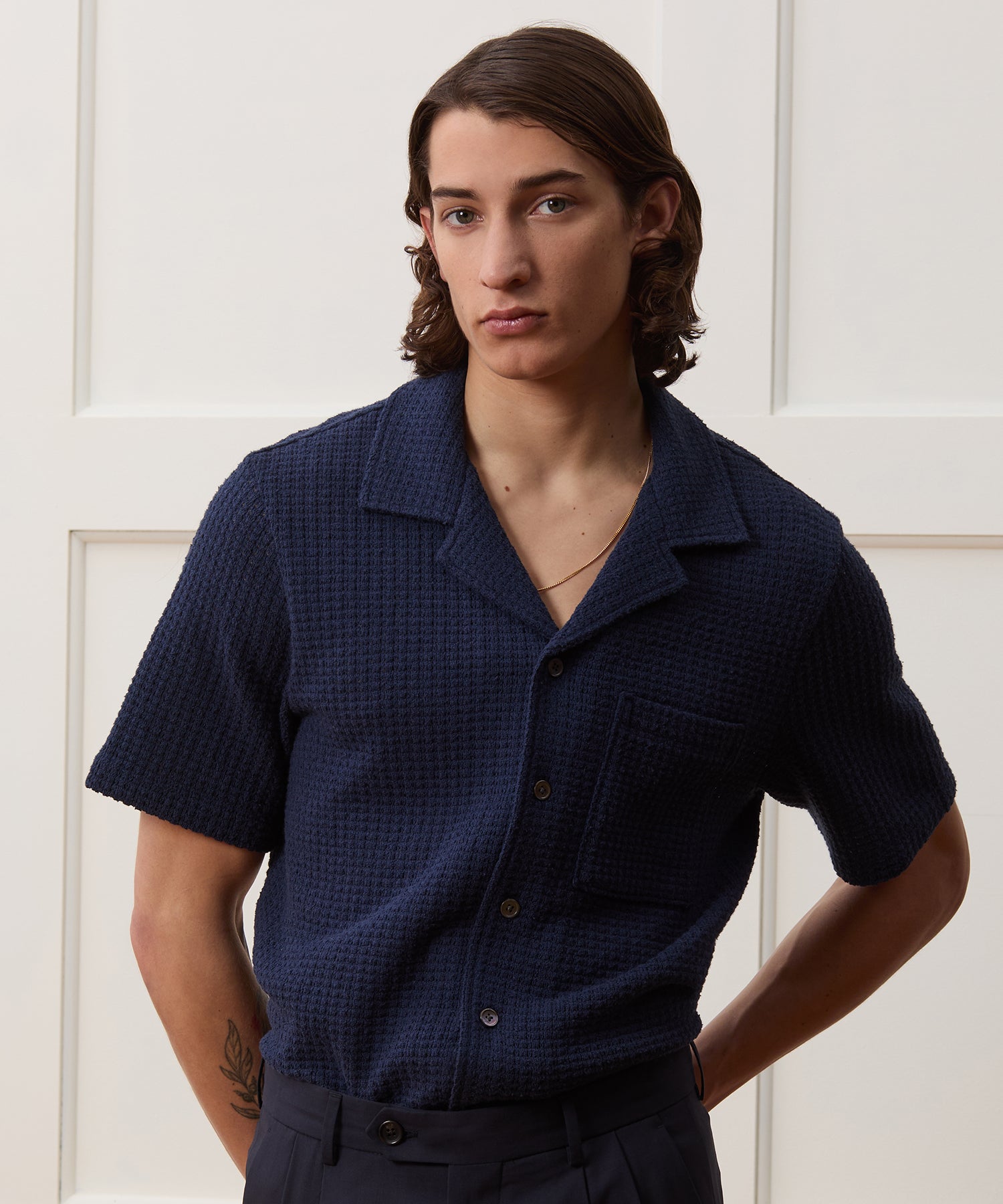 Relaxed Textured Cabana Polo - Image 2