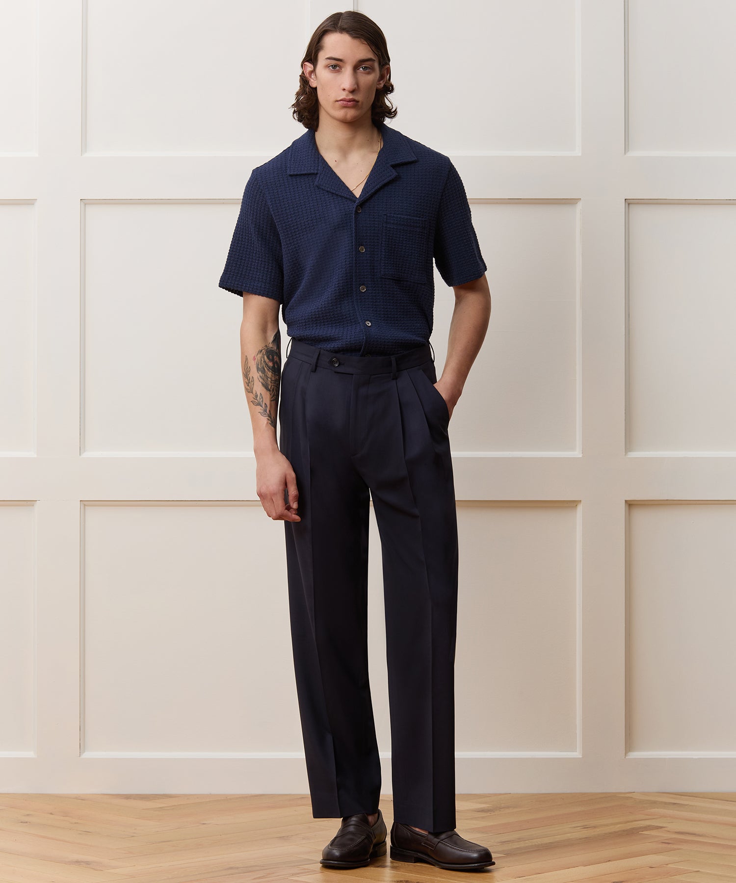 Relaxed Textured Cabana Polo - Image 3