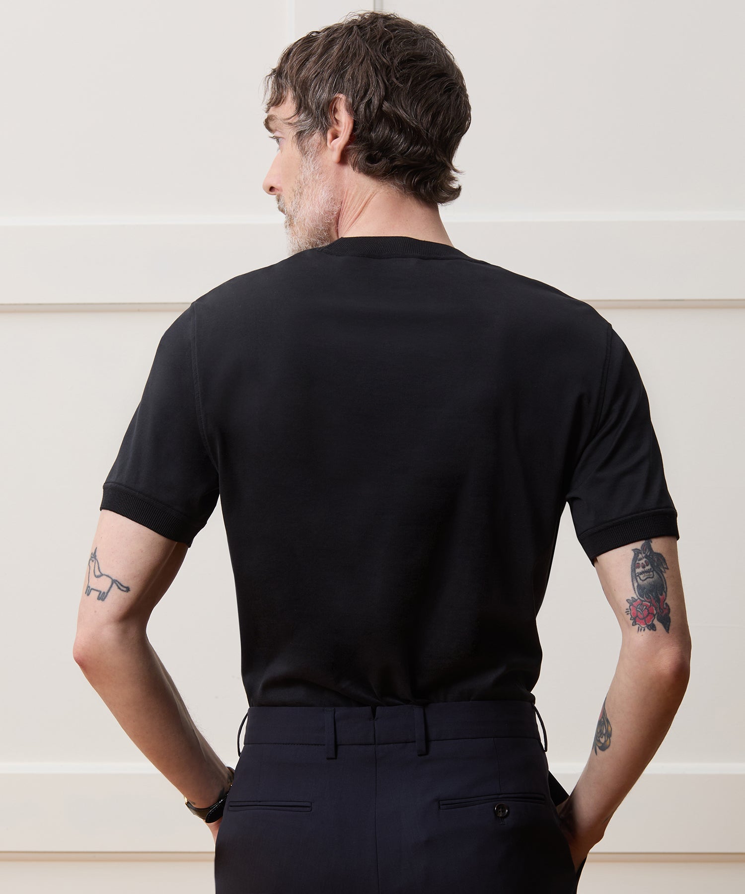 Classic Sea Island Cotton Tee - Image 4
