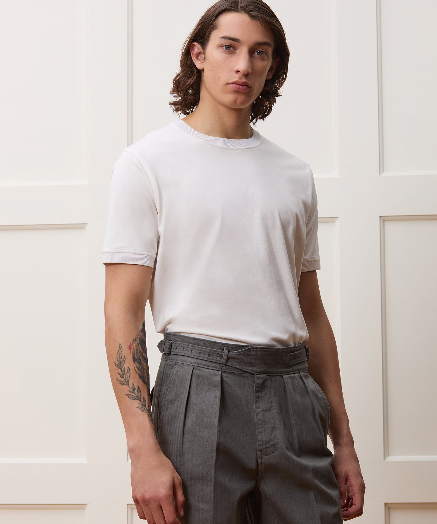 Classic Sea Island Cotton Tee - Image 2