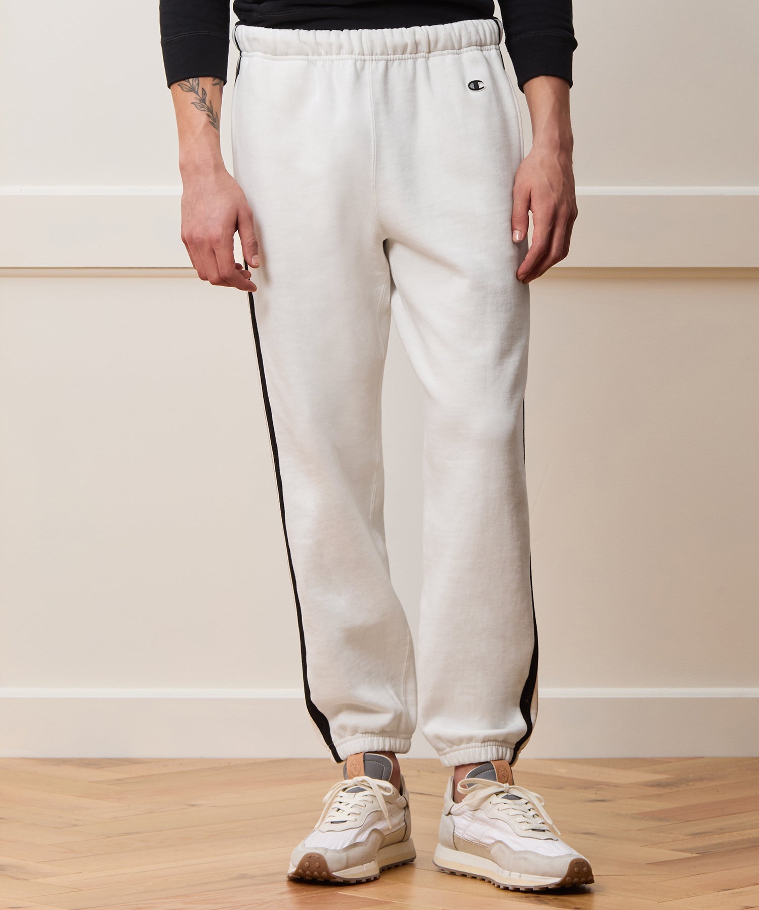 Champion Relaxed Fleece Striped Sweatpant - Image 2