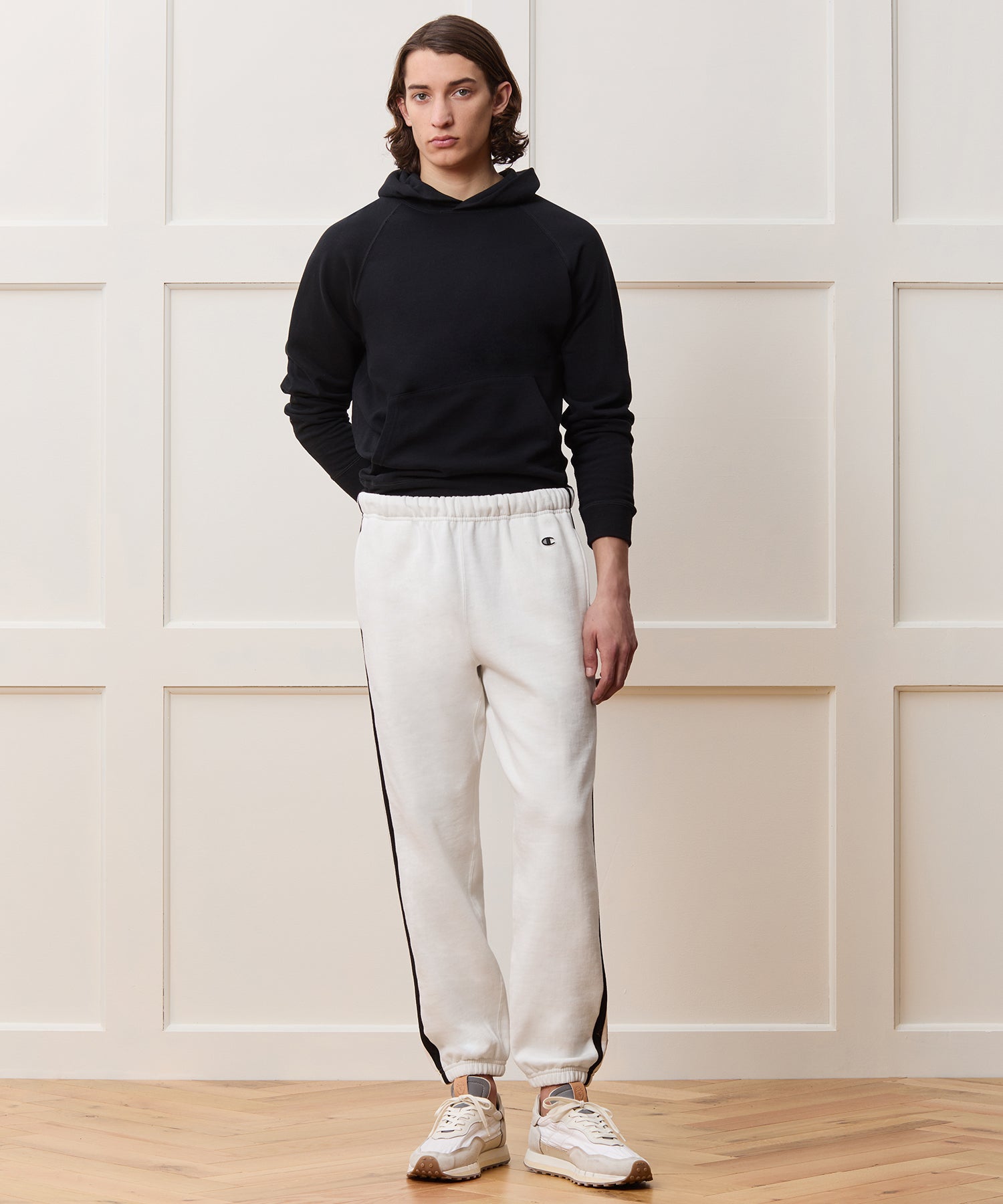 Champion Relaxed Fleece Striped Sweatpant - Image 3