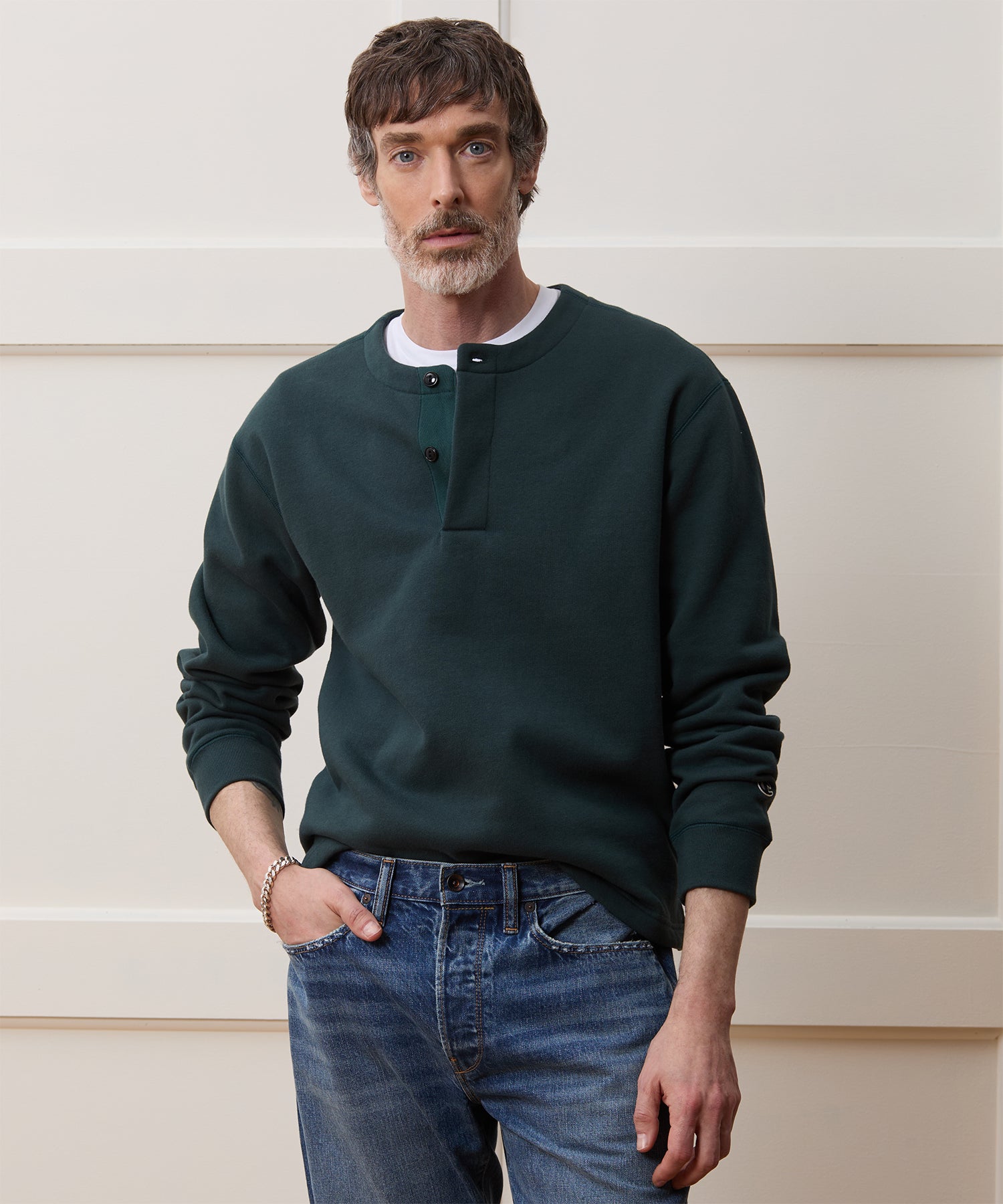 Champion Henley Sweatshirt - Image 2