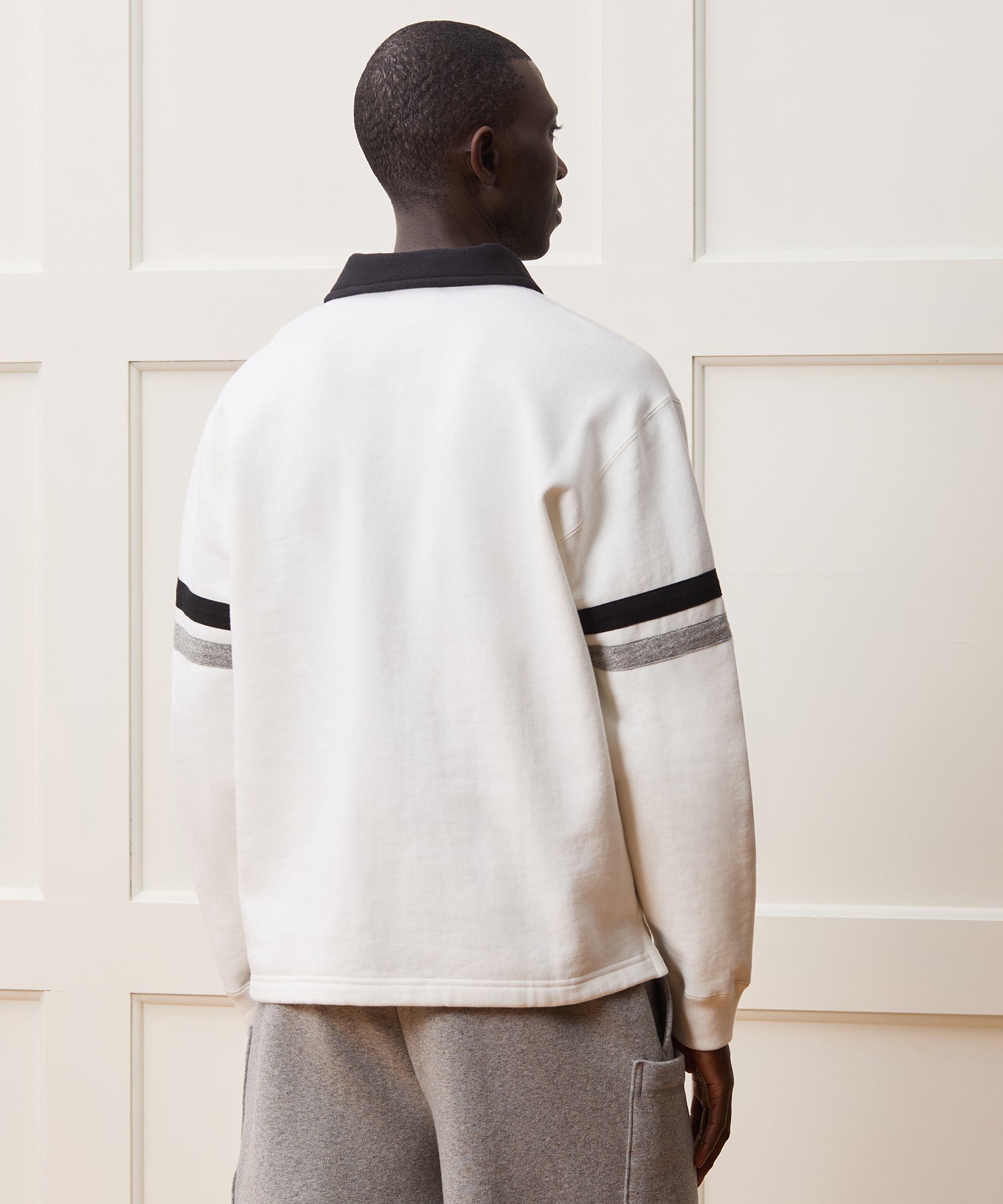 Champion Relaxed Fleece Striped Polo - Image 5