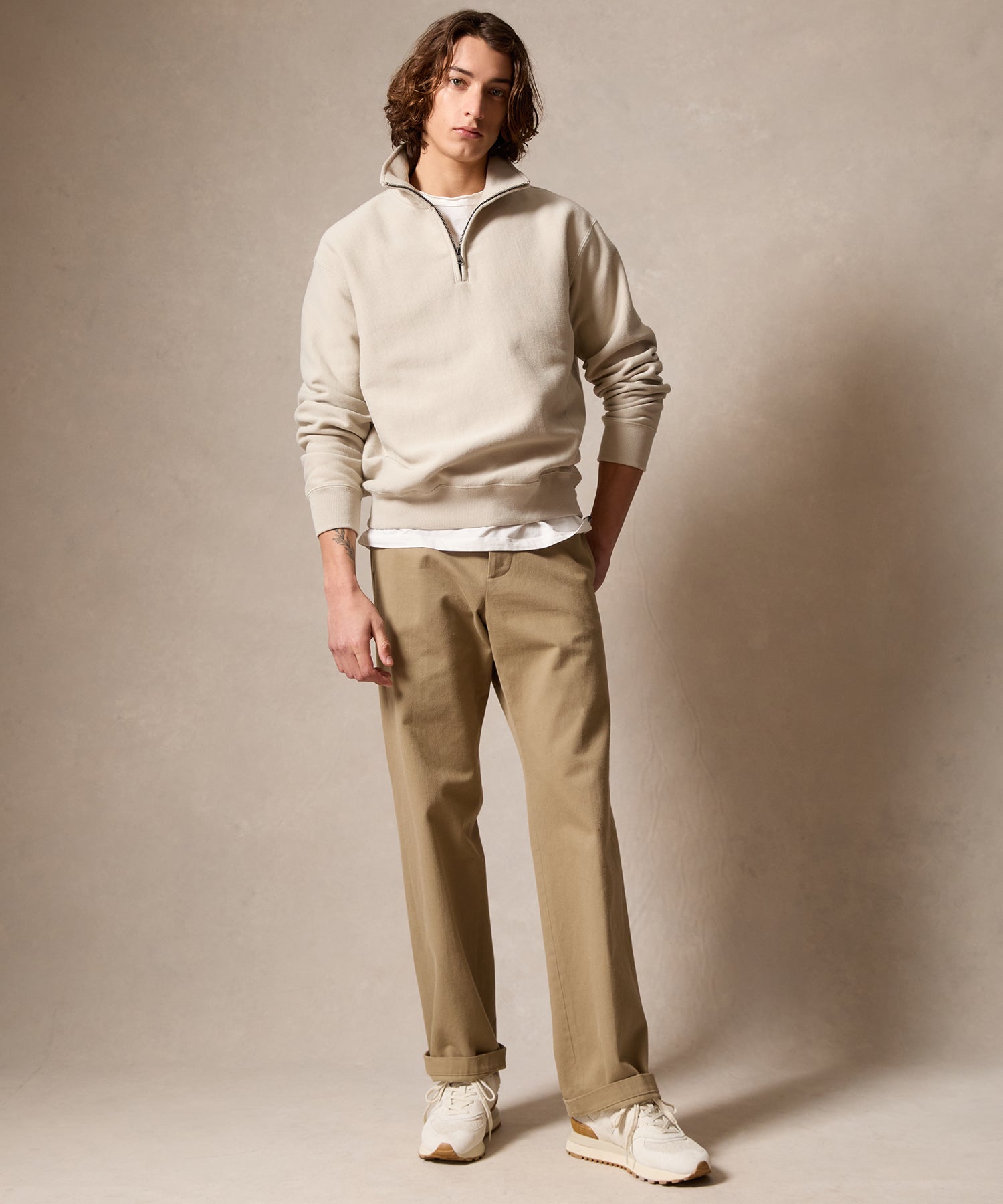 Fleece Quarter-Zip Sweatshirt - Image 5