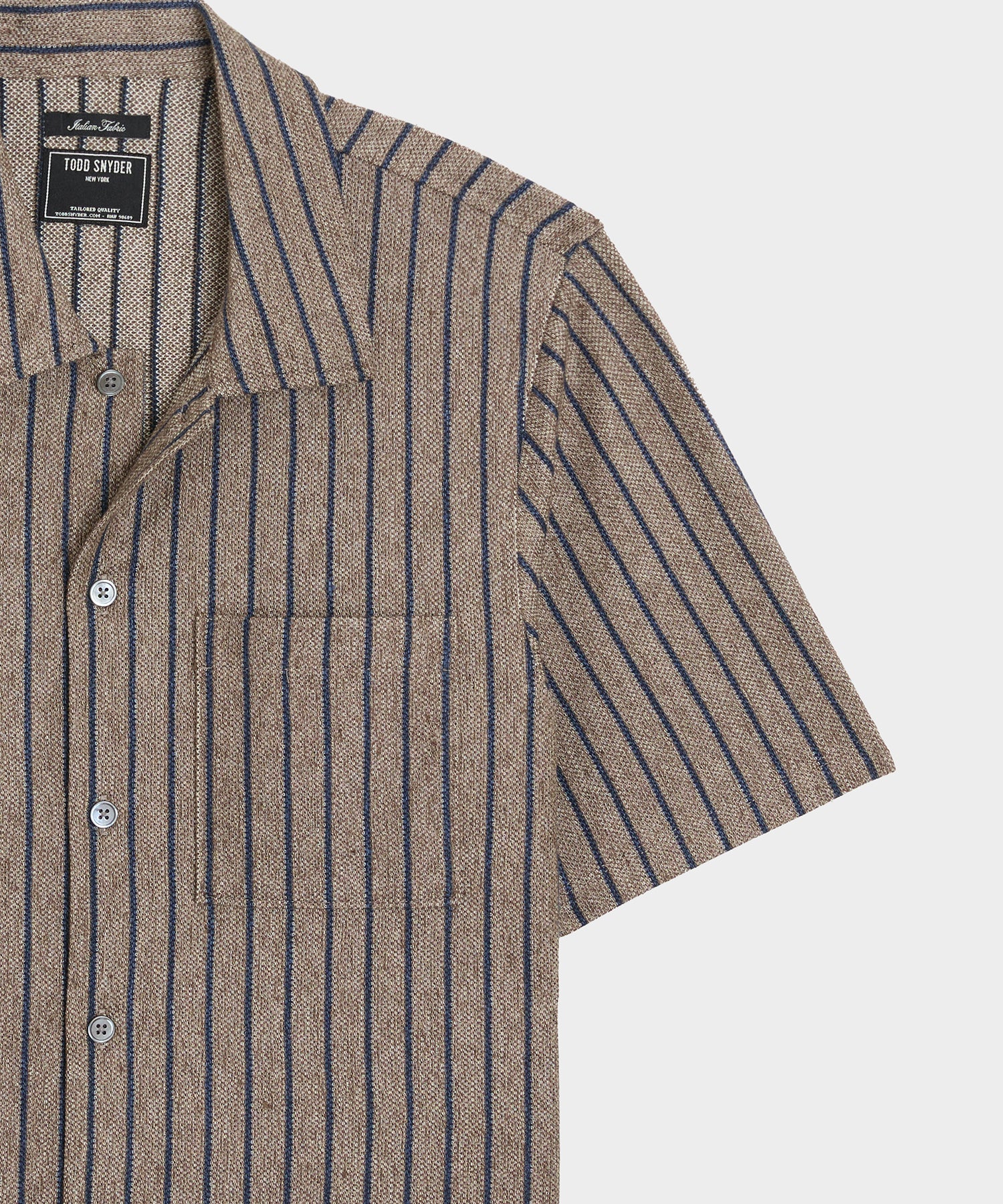 Linen-Cotton Polo - Image 6